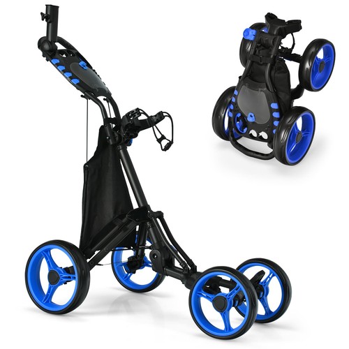 Costway golf push pull cart - golf,