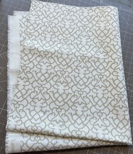 2007 Howe Fabric 'Lattice' Cotton Geometric Design Fabric Remnant Rare