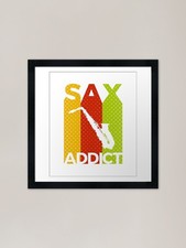 Sax Addict Funny Vintage