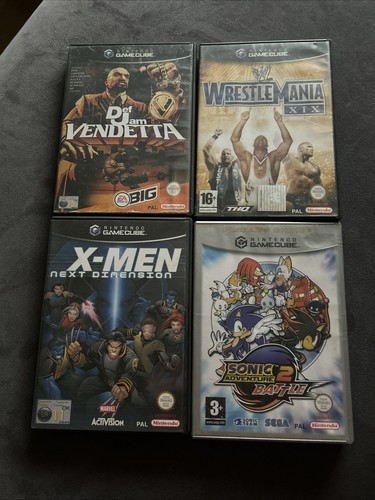 Nintendo gamecube games - x4,
