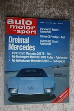 AMS 14/78 Mercedes 280 TE