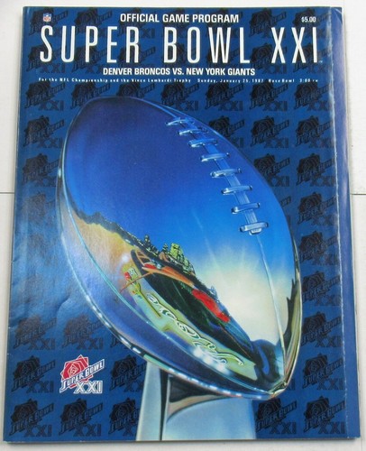 Super bowl xxi - super, no