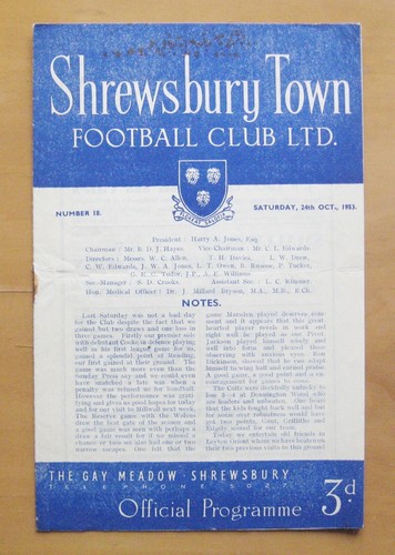 Shrewsbury town leyton - shrewsbury,