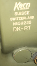Vintage 1966 Kern Swiss Theodolite DKRT GOOD WORKING ORDER WITH CASE
