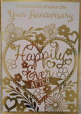 Anniversary Card ~ Happy Wedding Anniversary ~ On Your Wedding Anniversary