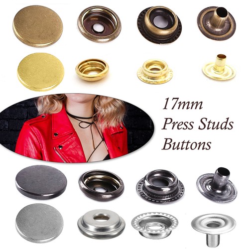 Brass press studs - press, snap