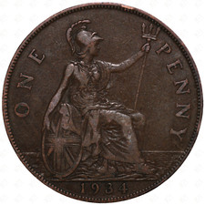 1934 Great Britain George V 1