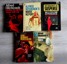 Alfred Hitchcock Book X 5 Noose Report Speak Of The Devil Sinister Spies