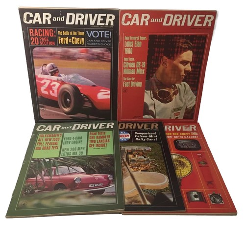 Car and driver magazine - car,