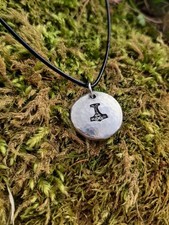 Mjolnir Pendant Necklace -| Thors Hammer Pendant - Cast and Hammered Pewter