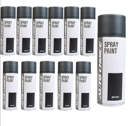 Aerosol matt black spray - x,