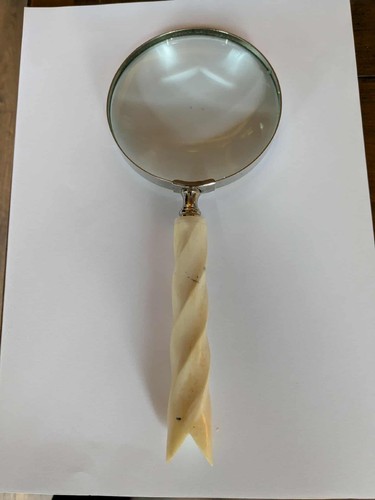 Vintage magnifying glass - glass, with