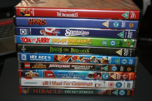 Childrens dvd bundle lot 5 - childrens,