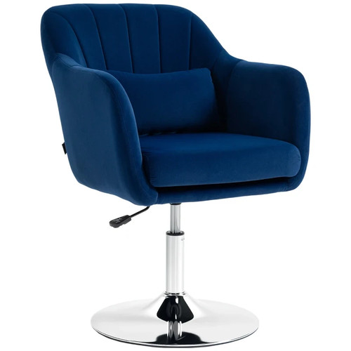 Retro velvet swivel tub - tub, chair