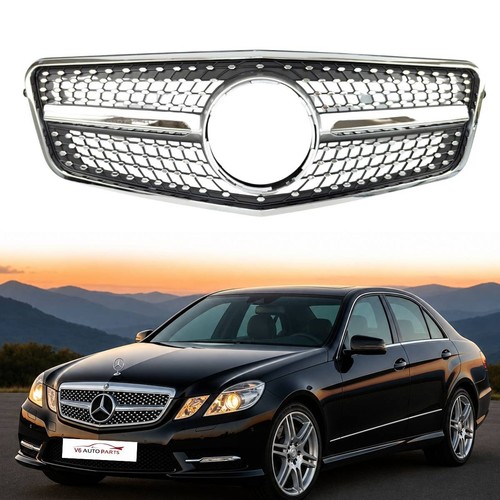 Chrome mesh grille - chrome,