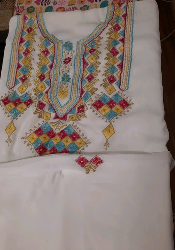 White multicolour hand - white,