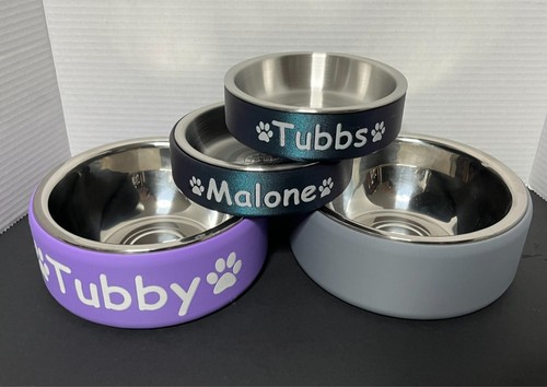 Personalized dog and cat bowls - personalized,