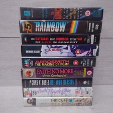 Rock / Heavy Rock VHS Music