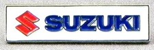 Suzuki Logo Metal Enamel Pin Badge Bike Biker Car 