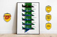 Jordan 191 F1 Print Michael Schumacher de Cesaris Watson Zanardi - Scuderia GP