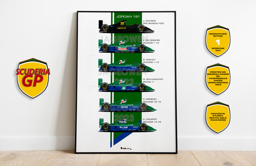 Jordan 191 print michael - 191, f1