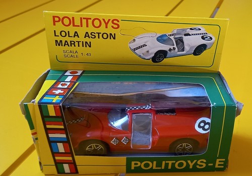 Aston martin lola politoys - lola,