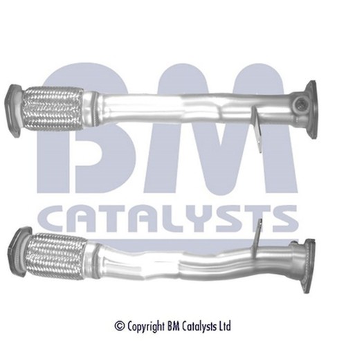 Front right exhaust pipe - front,