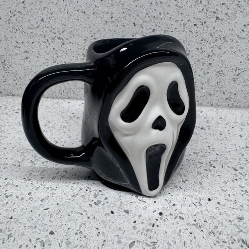 Ghost face mug halloween - mug,