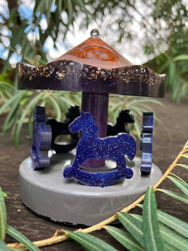 Orgonite carousel lepidolite - carousel,