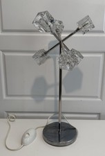 IKEA ISASA CHROME GLASS ICE