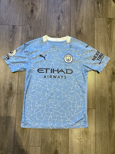 Match worn manchester city - worn,