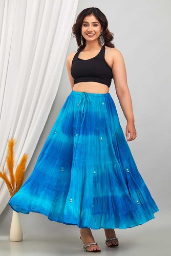 Skirt gypsy style mix lxl - style,