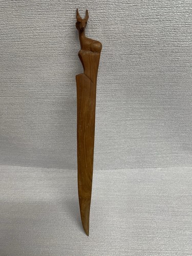 Vintage hand carved wooden - vintage,