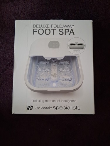Deluxe foldaway foot bath - bath, and
