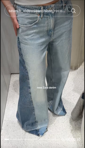 Zara bnwt z1975 contrast - zara,