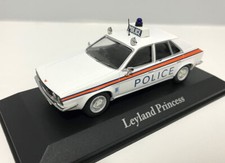 1:43 Leyland Princess British Police by Ex Mag in White JA14 Model Car