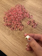 Baby Pink Mini Plastic Dummies Cake Decoration Baby Shower Girl