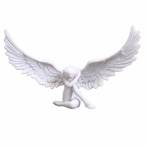 Angel wing figurine - angel, 3d