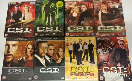 Dvd bundle csi boxsets - dvd, 8