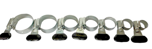 Wing screw hose clip zinc - wing,