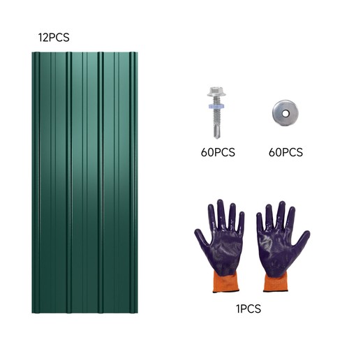 12x metal galvanized roof - 12x,