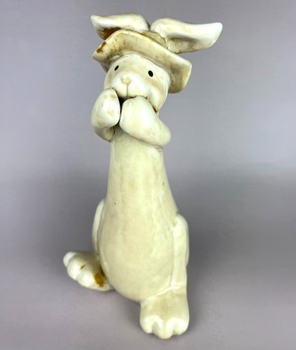 Kangaroo pottery speak evil - kangaroo,