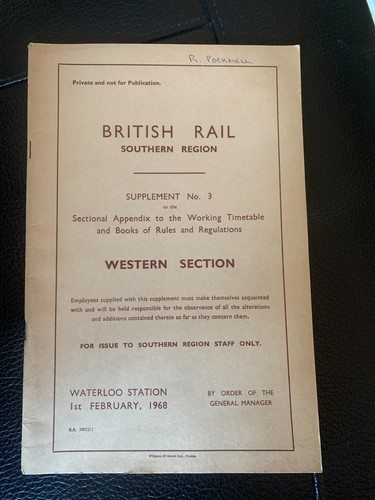 British rail southern region - southern,
