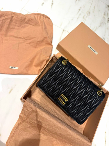 Miu matelassé black - matelassé,