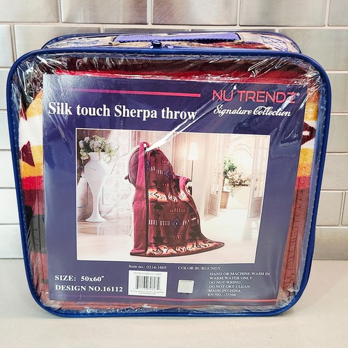 Sherpa throw blanket southwest - sherpa,