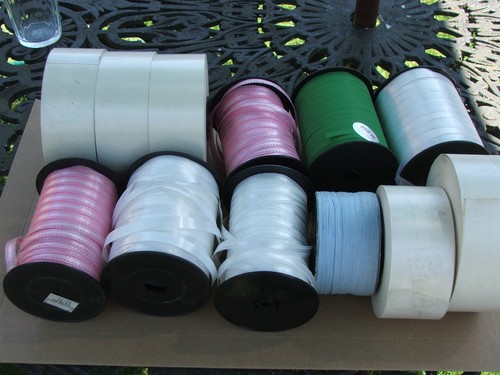 Job lot ribbon floral - lot,