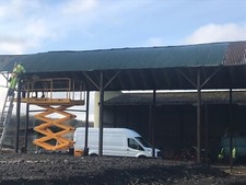 Asbestos dutch barn - dutch, roof