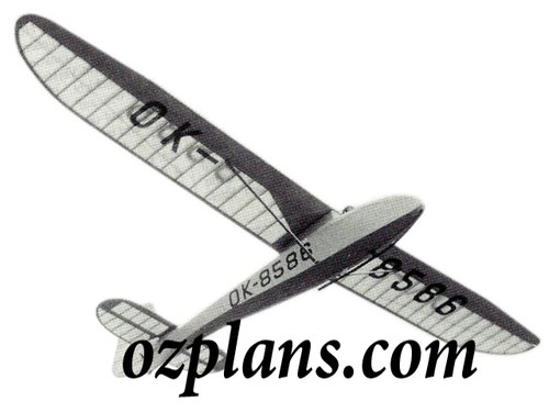 Zlin glider ws printed - 24,