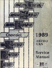 1989 Chevy Astro Van Repair