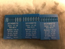 26 SCHMETZ INDUSTRIAL SEWING MACHINE NEEDLES BROTHER see description
